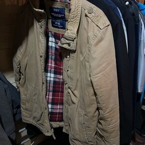 American Eagle Outfitters Men's Khaki Field Jacket